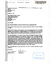 036-12(7) - Concerns Identified - Negotiated Contract Letter of October 26, 1994