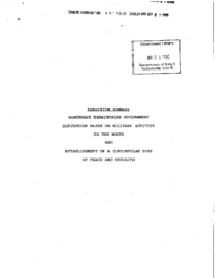 49-90(2) - NWT Government Discussion Paper on Military Activity in the North and Establishment of a Circumpolar Zone of Peace and Security