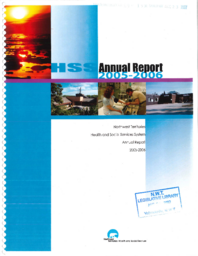 69-15(6) - Northwest Territories Health and Social Services System : annual report 2005-2006