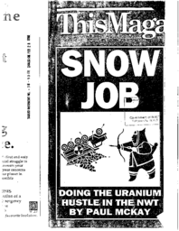 38-90(1) - Snow Job: Doing the Uranium Hustle in the NWT