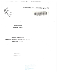 091-12(2) - Tender Package for the Contract of Janitorial Services to be Provided at Thebacha Campus, of Arctic College, in Fort Smith