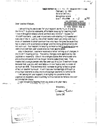 062-91(1) - Letter from Broughton Island Regarding Rent Increases to Teachers