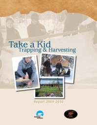 24-16(6) - Take a Kid Trapping and Harvesting Report 2009-2010 