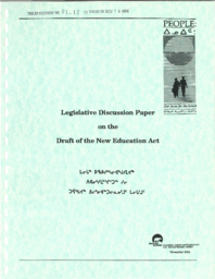 001-12(7) - Legislative Discussion Paper on the Draft of the New Education Act