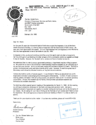 078-12(3) - Letter Regarding the Termination of Lease of the Yellowknife Guild of Crafts