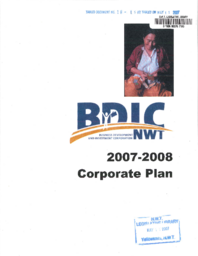 18-15(6) - Business Development and Investment Corporation (BDIC) 2007-2008 Corporate Plan