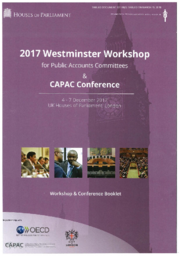 157-18(3) - 2017 Westminster Workshop for Public Accounts Committees and Commonwealth Association of Public Accounts Committees Conference 