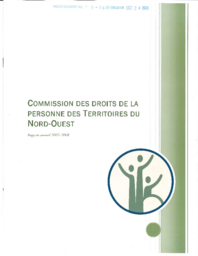 09-16(3) - Commission des droits de la personne des Territoires du Nord-Ouest rapport annuel 2007-2008