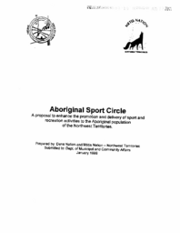 69-16(6) - Aboriginal Sport Circle - Proposal to Enhance the Promotion and Delivery of Sport and Recreation Activities to the Aboriginal Population 