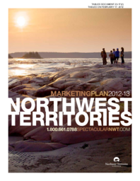 23-17(2) - Marketing Plan 2012-2013: Northwest Territories 