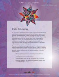 028-19(2) - Calls for Justice - Reclaiming Power and Place: The Final Report of the National Inquiry into Missing and Murdered Indigenous Women and Girls 