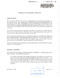 56-12(4) - Towards an NWT Mineral strategy