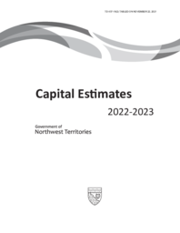 437-19(2) - Capital Estimates 2022-2023 