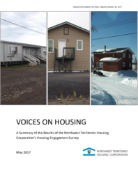 370-18(2) - Voices on Housing: A Summary of the Results of the Northwest Territories Housing Corporation's Housing Engagement Survey, May 2017 