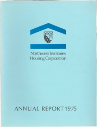 02-61 NORTHWEST TERRITORIES HOUSING CORPORATION ANNUAL REPORT 1975