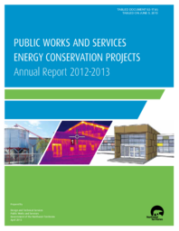 092-17(4) - Public Works and Services Energy Conservation Projects Annual Report 2012-2013 