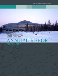 559-19(2) - Northwest Territories Legislative Assembly Annual Report 2020-2021 