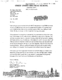 039-12(3) - Letter with Strong Concerns Over the Proposed Housing Policy in North Slave Region