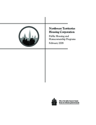 021-16(2) - Northwest Territories Housing Corporation Public Housing and Homeownership Programs