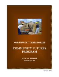 002-16(5) - NWT Community Futures Program Annual Report 2008-2009 