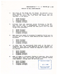 08-90(2) - Results of Questionnaire on Politics in NWT