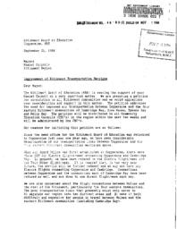 48-88(2) - Letter Requesting Support from the Hamlet Councils on Air Transportation Services