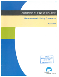 71-15(6) - Charting the Next Course : Macroeconomic Policy Framework