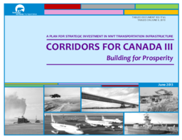 102-17(4) - Corridors for Canada III: Building For Prosperity, June 2013 