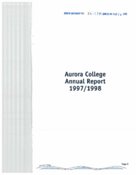 024-13(7)-Aurora College : annual report / Aurora College, Department of Education, Culture and Employment.