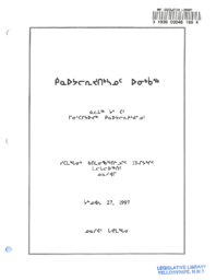 Kiinaujalirijutiksanut unikkaaq 1997-1998