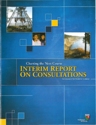 085-15(5) - Charting the Next Course: Interim Report on Consultations