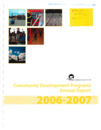 63-15(6) - Community Development Programs annual report 2006-2007