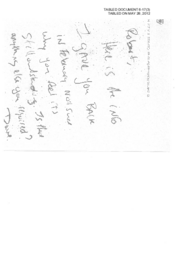 006-17(3) - E-mail dated May 28, 2012 from L. Comerford to D. Ramsay and including note from D. Ramsay to R. Hawkins 