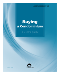 10-17(2) - Buying a Condominium: A User's Guide 