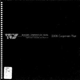 013-16(2) - Workers' Compensation Board of the Northwest Territories and Nunavut 2008 Corporate Plan