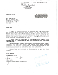 072-12(3) - Letter dealing with the Proposed First Nations' Trust Company