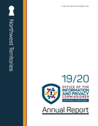 205-19(2) - 2019-2020 Annual Report of the Office of the Information and Privacy Commissioner of the Northwest Territories 