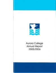 092-15(5) - Aurora College Annual Report 2005/2006