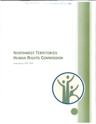 09-16(3) - Northwest Territories Human Rights Commission Annual Report 2007-2008