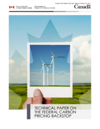 382-18(2) - Environment and Climate Change Canada Technical Paper on the Federal Carbon Pricing Backstop 