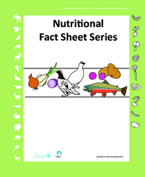 170-17(5) - Nutritional Fact Sheet Series 