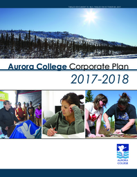 033-18(3) - Aurora College Corporate Plan 2017-2018 