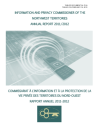 024-17(4) - Information and Privacy Commissioner of the Northwest Territories Annual Report 2011/2012 