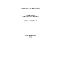 54-15(6) - Rapport annuel 2006 du Commissaire aux conflits d'interets pour les Territoires du Nord-Ouest