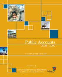 67-16(4) - NWT Public Accounts, 2008-2009 Part I 