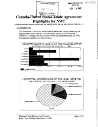 04-87(2) - Canada-United States Trade Agreement Highlights for NWT