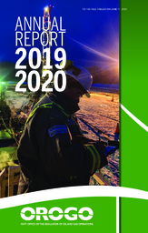 143-19(2) - Annual Report 2019-2020 NWT Office of the Regulator of Oil and Gas Operations 