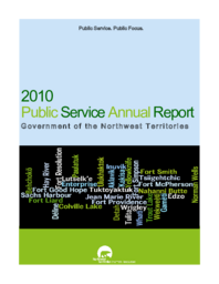 74-16(6) - GNWT Public Service 2010 Annual Report 