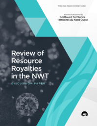 592-19(2) - Review of Resource Royalties in the NWT Discussion Paper 