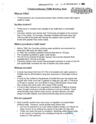 044-14(6) - Trihalomethanes (THM) Briefing Note